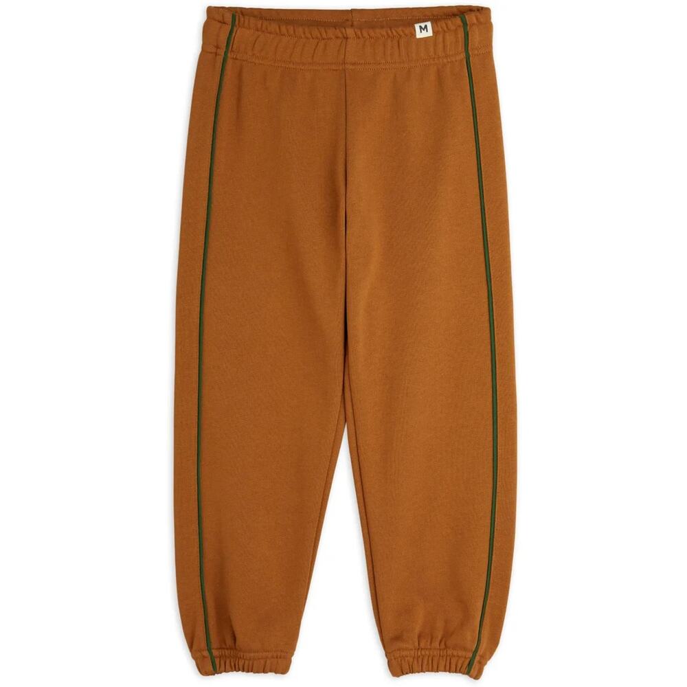 Mini Rodini Brown Plain Piping Sweatpants 9-11 yers A008920
